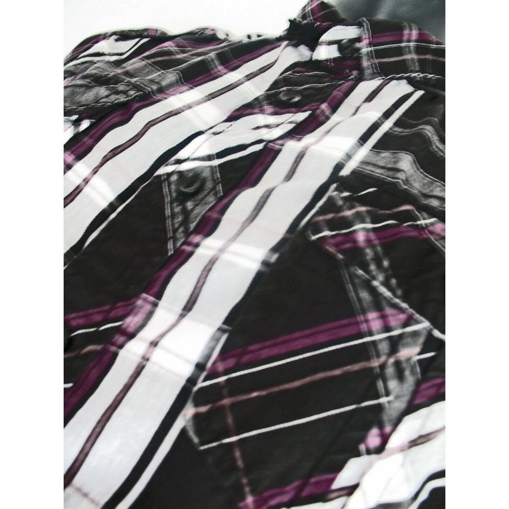 Rerun Size M Multicolor Plaid Long Sleeve shirt.